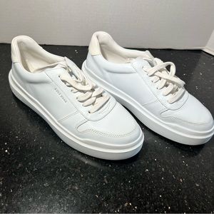 Cole Haan GrandPro Rally White Leather Court Sneaker Size 7.5